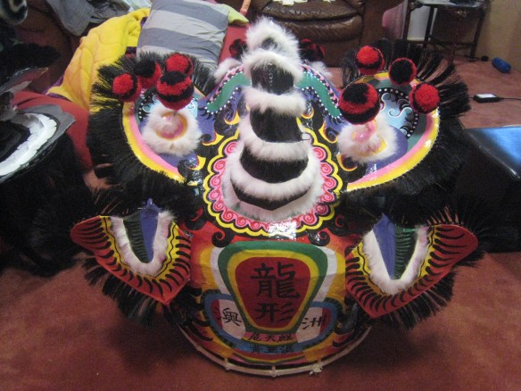 Back view of my lion